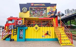 Giant LEGO Truck Rolls Into Shanghai for May Day Holiday