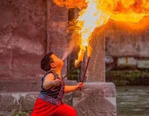 Young Boy Breathing Fire Goes Viral