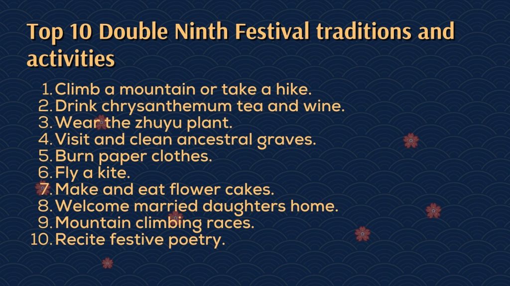 Double Ninth Festival Traditions and Activities