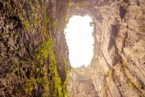 China's Previously Unexplored Sinkholes Become Tourist Hotspot