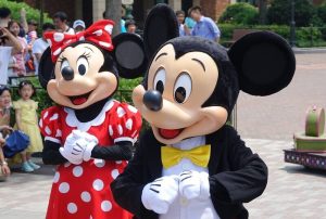 Micky and Minnie Celebrate Birthdays at Disneyland Shanghai